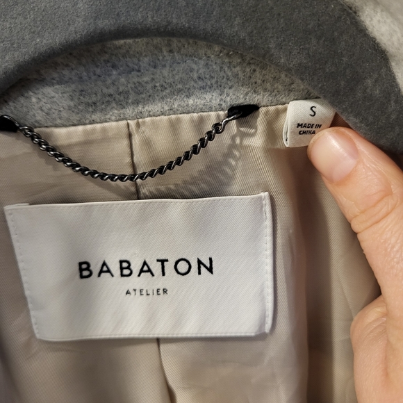 Grey Babaton Connor Coat - Picture 2 of 4